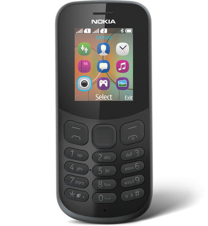 Nokia 130 (2017) 4,57 cm (1.8") 68 g Nero Telefono cellulare basico - (NOK DS 130 ITA BLK)