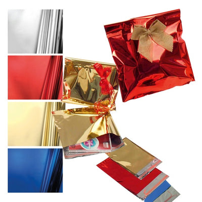 Buste regalo in PPL - metal lucido - rosso - 20 x 35 + 5cm - con patella adesiva - PNP - conf. 50 buste Casa e cucina/Hobby creativi/Articoli per confezioni regalo/Sacchetti da regalo Eurocartuccia - Pavullo, Commerciovirtuoso.it