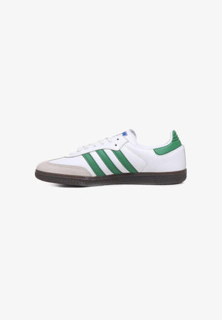 Scarpe sneakers Adidas Samba OG white green