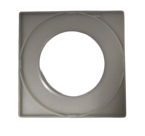 3 Pezzi Coperchi Quadrati Silver Per Faretti Led FP8705W