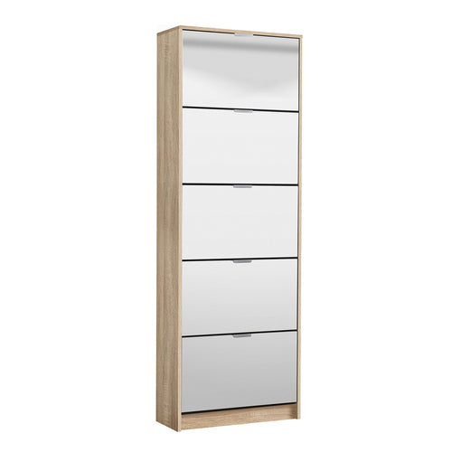 Scarpiera doppia profondità Iceland in legno con specchio, soluzione porta scarpe salva-spazio per la casa Casa e cucina/Organizzazione interni/Organizzazione guardaroba/Portascarpe/Scarpiere Decor Space - Altamura, Commerciovirtuoso.it