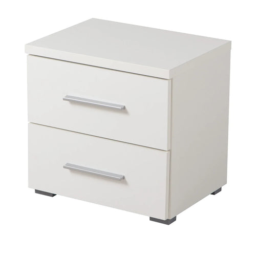 Comodino con 2 cassetti Europe con guide in metallo h 43 cm Casa e cucina/Arredamento/Camera da letto/Comodini Decor Space - Altamura, Commerciovirtuoso.it