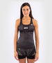 Venum Ufc Authentic Fight Night Fitted Tank With Shelf Bra Black Donna