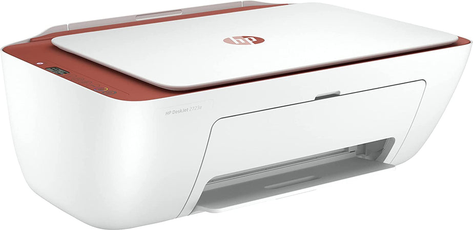 HP Multifunzione Deskjet 2723e Inkjet WiFi Bianco-Rosso
