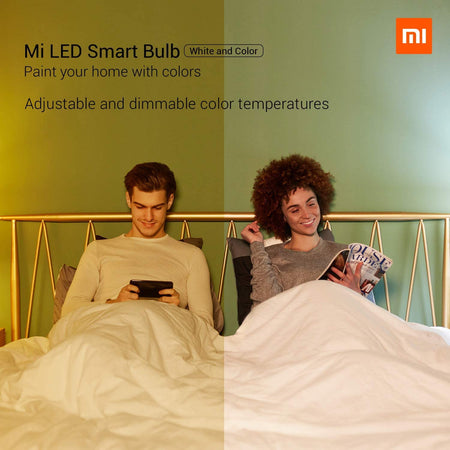Xiaomi Mi LED Kit da 2 Lampadine Smart Bulb White And Color