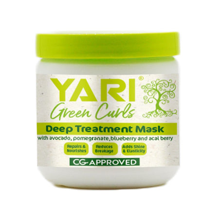 Yari Green Curls Deep Hair Treatment Mask 475ml Maschera per Capelli Idratante Con Avocado Melograno E Mirtilli Bellezza/Cura dei capelli/Maschere per capelli Agbon - Martinsicuro, Commerciovirtuoso.it