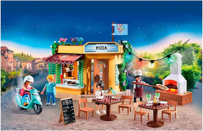 Playmobil 70336 Pizzeria con Giardino