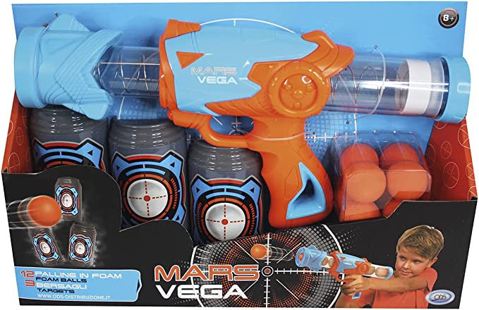 Pistola giocattolo MARS sparapalline Vega