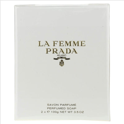 Prada La Femme Prada Soap 2X100G Saponetta Corpo Profumata Donna Bellezza/Bagno e corpo/Detergenti per il corpo/Saponette OMS Profumi & Borse - Milano, Commerciovirtuoso.it