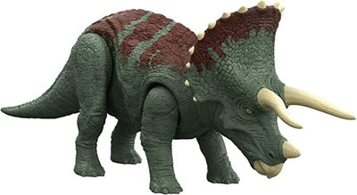 Jurassic World Attacco ruggente Triceratopo Mattel