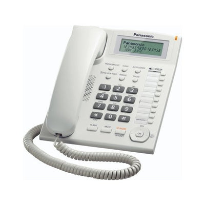 Telefono fisso Panasonic KX TS880EXW Business Bianco
