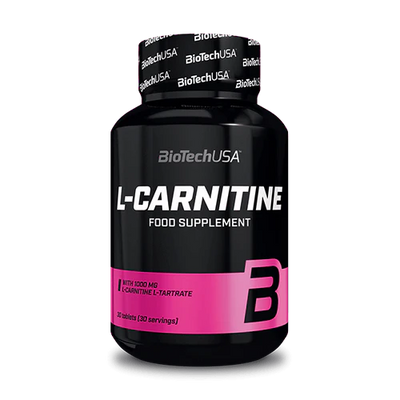 L - Carnitine 30 compresse Salute e cura della persona/Alimentazione e nutrizione/Integratori per lo sport/Aminoacidi/Acetil-L-carnitina Tock Black - Solofra, Commerciovirtuoso.it