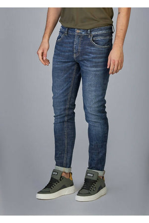 Jeans Datch Uomo Jeans Casual Skinny Fit Medium in Cotone Moda/Uomo/Abbigliamento/Jeans Sportast - Cimego, Commerciovirtuoso.it