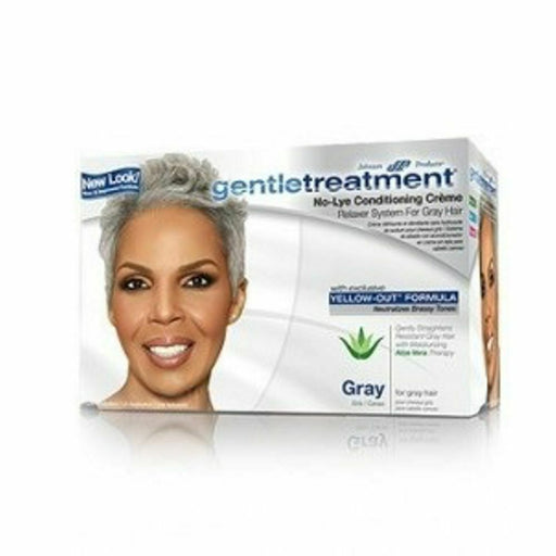 Gentle Treatment No-Lye Conditioning Creme Relaxer for Gray Hair  Trattamento Delicato Condizionante E Idratante per Capelli Grigi Più  Nutriti 