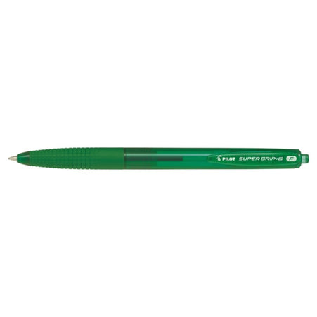 Penna a scatto Supergrip G - punta 0 7mm - verde - Pilot [multipack] 12 pezzi Cancelleria e prodotti per ufficio/Penne matite scrittura e correzione/Penne e ricariche/Penne roller a inchiostro gel Eurocartuccia - Pavullo, Commerciovirtuoso.it