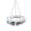 Ghirlanda tonda natalizia da appendere Snow con griglia in metallo Casa e cucina/Decorazioni per interni/Addobbi e decorazioni per ricorrenze/Decorazioni natalizie/Orpelli e festoni MagiediNatale.it - Altamura, Commerciovirtuoso.it