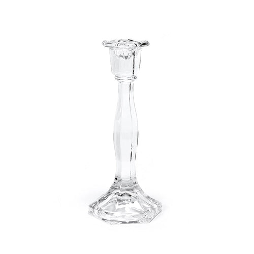 Portacandela 1 posto Boheme in cristallo h 23 cm candelabro elegante Casa e cucina/Decorazioni per interni/Candele e portacandele/Candele/Candele a colonna MagiediNatale.it - Altamura, Commerciovirtuoso.it