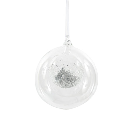 Pallina per albero "Double" di Natale in doppio vetro e foglia oro Ø 12 cm Casa e cucina/Decorazioni per interni/Addobbi e decorazioni per ricorrenze/Decorazioni natalizie/Addobbi e decorazioni/Palle e palline MagiediNatale.it - Altamura, Commerciovirtuoso.it