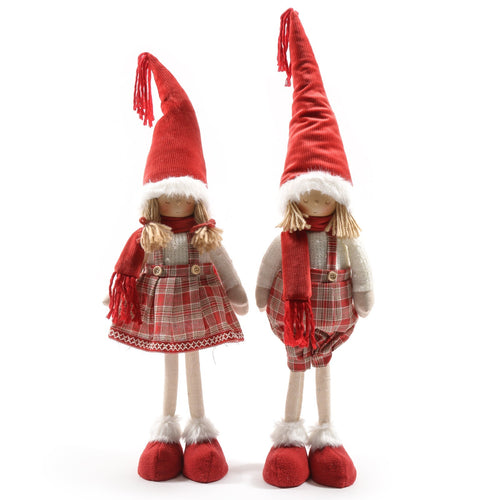 Bimba decorativa Sissi red in tessuto per Natale ed interno h 70 cm Casa e cucina/Decorazioni per interni/Addobbi e decorazioni per ricorrenze/Decorazioni natalizie/Schiaccianoci MagiediNatale.it - Altamura, Commerciovirtuoso.it