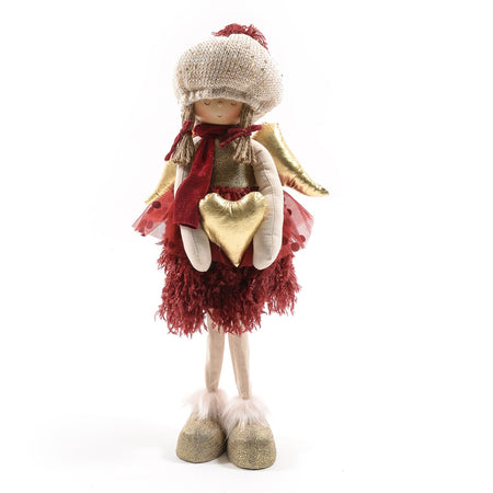 Statuetta decorativa "Angelo Sissy" per esterno ed interno da 49 cm Casa e cucina/Decorazioni per interni/Addobbi e decorazioni per ricorrenze/Decorazioni natalizie/Schiaccianoci MagiediNatale.it - Altamura, Commerciovirtuoso.it