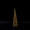 Albero di Natale Supreme cono glitterato con luci a led Color Oro Casa e cucina/Decorazioni per interni/Addobbi e decorazioni per ricorrenze/Decorazioni natalizie/Alberi di natale artificiali MagiediNatale.it - Altamura, Commerciovirtuoso.it