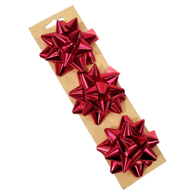 Coccarde Fiocco metallizzato Rosso decorazione natalizia per regali, confezione da 3 pezzi Casa e cucina/Decorazioni per interni/Addobbi e decorazioni per ricorrenze/Decorazioni natalizie/Oggettistica MagiediNatale.it - Altamura, Commerciovirtuoso.it