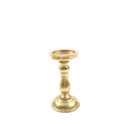 Portacandela Oro con base per lumini Foglia Oro Casa e cucina/Decorazioni per interni/Candele e portacandele/Candele/Candele a colonna MagiediNatale.it - Altamura, Commerciovirtuoso.it