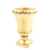 Vaso decorativo Coppa in pietra oro per fiori da 34,5 cm Casa e cucina/Decorazioni per interni/Vasi MagiediNatale.it - Altamura, Commerciovirtuoso.it