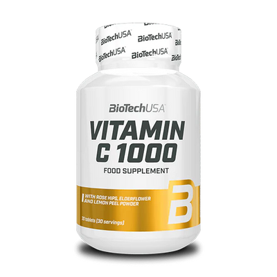 Vitamin C 1000 Bioflavonoids 30 compresse Salute e cura della persona/Vitamine minerali e integratori/Singole vitamine/Vitamina C Tock Black - Solofra, Commerciovirtuoso.it
