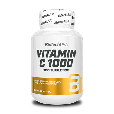 Vitamin C 1000 Bioflavonoids 30 compresse Salute e cura della persona/Vitamine minerali e integratori/Singole vitamine/Vitamina C Tock Black - Solofra, Commerciovirtuoso.it