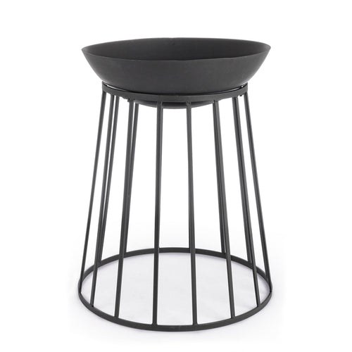 Braciere Alto da Giardino Efesto in acciaio verniciato decorazione moderna Ø 50 X h 63 cm Giardino e giardinaggio/Riscaldamenti e bracieri da esterno/Bracieri Decor Space - Altamura, Commerciovirtuoso.it