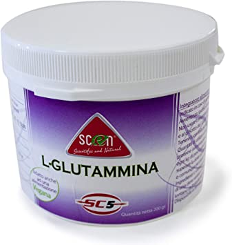 Scen Glutammina sc5-200 gr. polvere, adatto anche per vegani