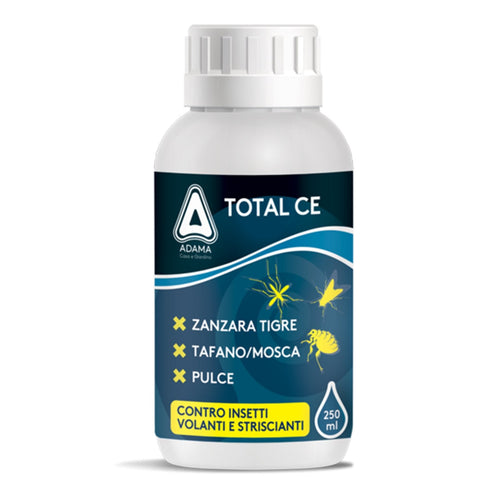 Insetticida concentrato Total CE mosche e zanzare tigri per prati e siepi 250 ml Giardino e giardinaggio/Giardinaggio/Prodotti fitosanitari e pesticidi/Insetticidi/Insetticidi per ambienti/Vari insetti La Zappa - Altamura, Commerciovirtuoso.it