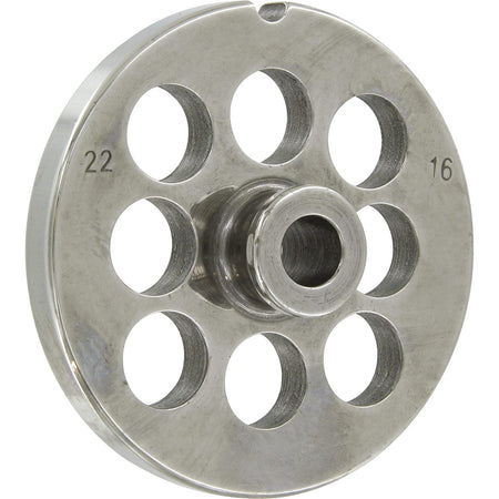 Piastra "Professionale" per Tritacarne numero 22 "Reber" in acciaio temperato Casa e cucina/Elettrodomestici per la cucina/Elettrodomestici speciali/Tritacarne La Zappa - Altamura, Commerciovirtuoso.it