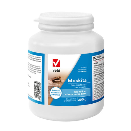 Insetticida "Moskita" Moschicida in granuli gialli attrattivi per mosche 300 gr Giardino e giardinaggio/Giardinaggio/Prodotti fitosanitari e pesticidi/Insetticidi/Insetticidi per ambienti/Vari insetti La Zappa - Altamura, Commerciovirtuoso.it
