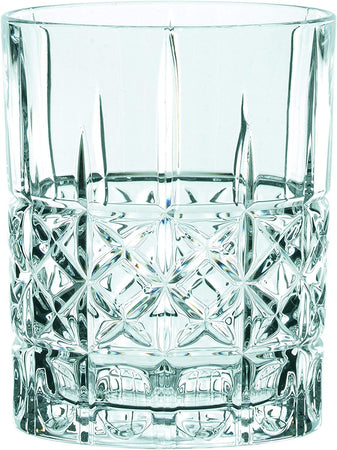 Set 6 Bicchieri da Whisky e cocktail in vetro intagliato 330 ml Casa e cucina/Stoviglie/Bicchieri e cristalli/Tumbler La Zappa - Altamura, Commerciovirtuoso.it