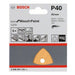 Fogli abrasivi utensili multifunzione Bosch 2608900823