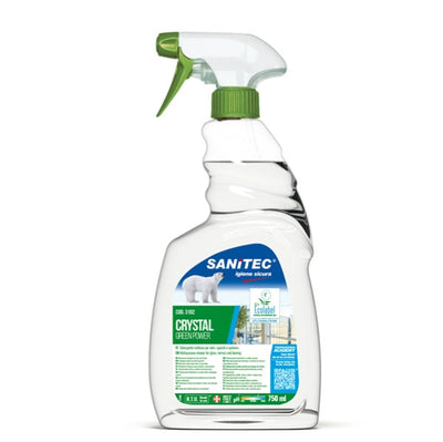 Detergente Green Power Vetri - Sanitec - trigger da 750 ml Casa e cucina/Detergenti e prodotti per la pulizia/Detergenti per la casa/Detergenti multiuso Eurocartuccia - Pavullo, Commerciovirtuoso.it