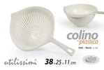 Colino Bianco 38X25X11Cm L-242 GICOS Casa e cucina/Utensili da cucina/Colini TRM Company - Polistena, Commerciovirtuoso.it