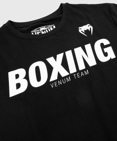 Venum T-Shirt Boxing Vt Black/White
