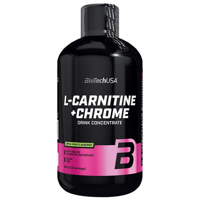 L -Carnitine + Chrome 500 ml Salute e cura della persona/Alimentazione e nutrizione/Integratori per lo sport/Aminoacidi/Acetil-L-carnitina Tock Black - Solofra, Commerciovirtuoso.it