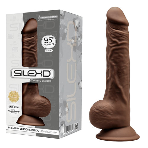 Fallo Realistico Pene Artificiale In Silicone Memory Termoreattivo Silexd Model 3 - 9,5 Brown 24cm Salute e cura della persona/Erotismo e contraccezione/Sex toys/Dildo/Dildo realistici Kondorama - Martinsicuro, Commerciovirtuoso.it