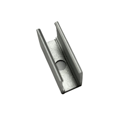 10 PZ Clip Guida Gancio Metallico Per Fissaggio Del Striscia Led Neon Flex SL240810 Ledlux