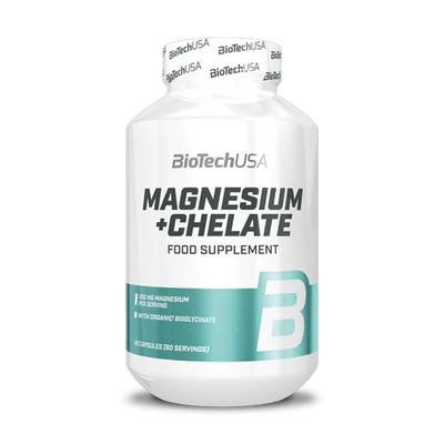 Magnesium+Chelate 60 capsule Salute e cura della persona/Vitamine minerali e integratori/Singoli minerali/Magnesio Tock Black - Solofra, Commerciovirtuoso.it