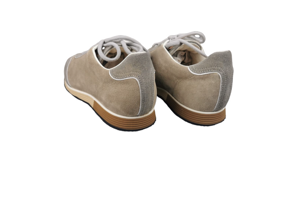 Scarpa Uomo Santoni  - Francesina - Colore grigio/cammello Moda/Uomo/Scarpe/Sneaker e scarpe sportive/Sneaker casual Couture - Sestu, Commerciovirtuoso.it