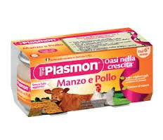 PLASMON MANZO POLLO 80GR 2PZ