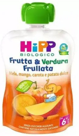 HIPP FRUTTA E VERDURA FRULLATA MELA MANGO CAROTA E PATATA D