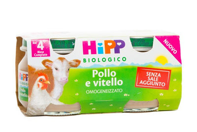 HIPP POLLO VITELLO 4x80GR