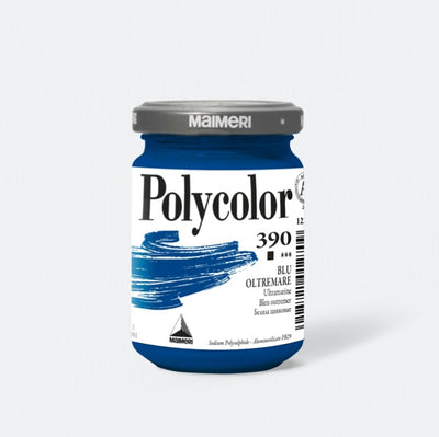 Colore vinilico Polycolor - 140 ml - blu oltremare - Maimeri Giochi e giocattoli/Attività creative/Accessori per disegnare e colorare/Pittura/Acquarelli Eurocartuccia - Pavullo, Commerciovirtuoso.it