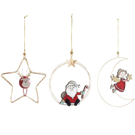 Pendaglio "Harmonie" Oro in metallo, Decorazione natalizia per Albero di natale Casa e cucina/Decorazioni per interni/Addobbi e decorazioni per ricorrenze/Decorazioni natalizie/Addobbi e decorazioni/Palle e palline MagiediNatale.it - Altamura, Commerciovirtuoso.it